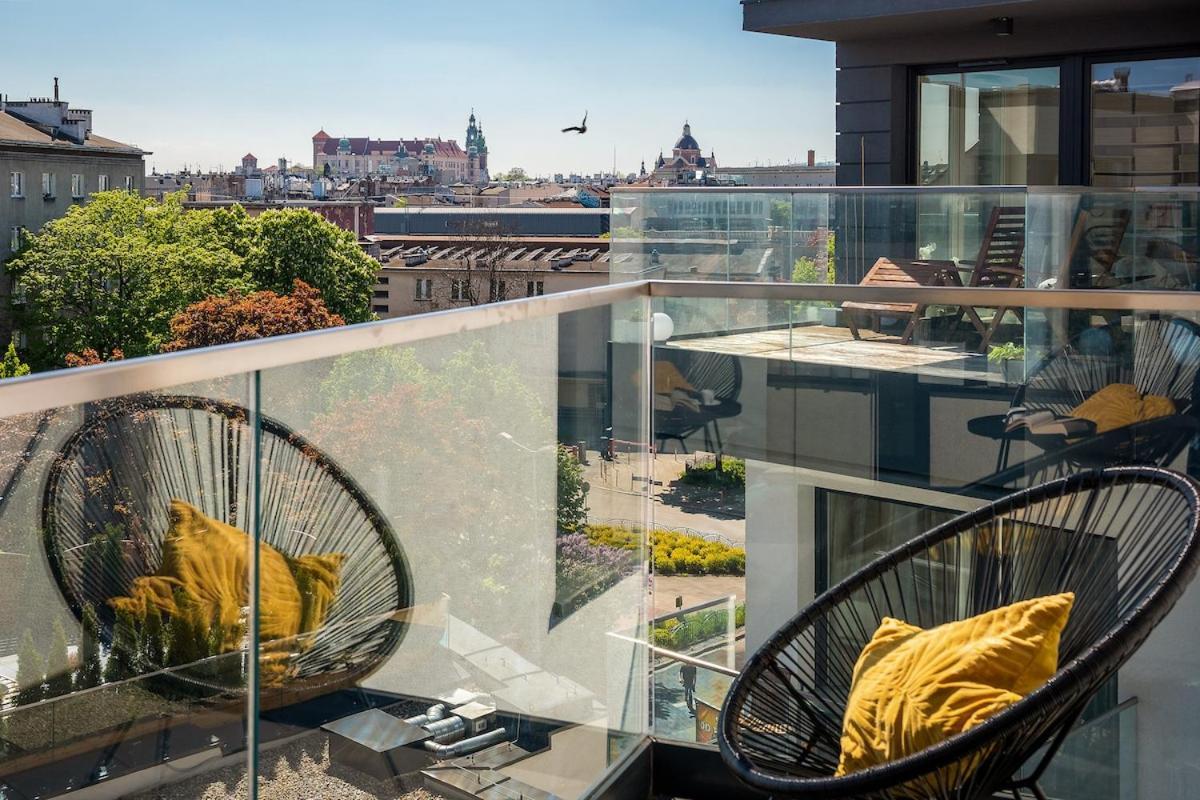 Unique With 2 Balconies With Wawel Castle And Views Kraków